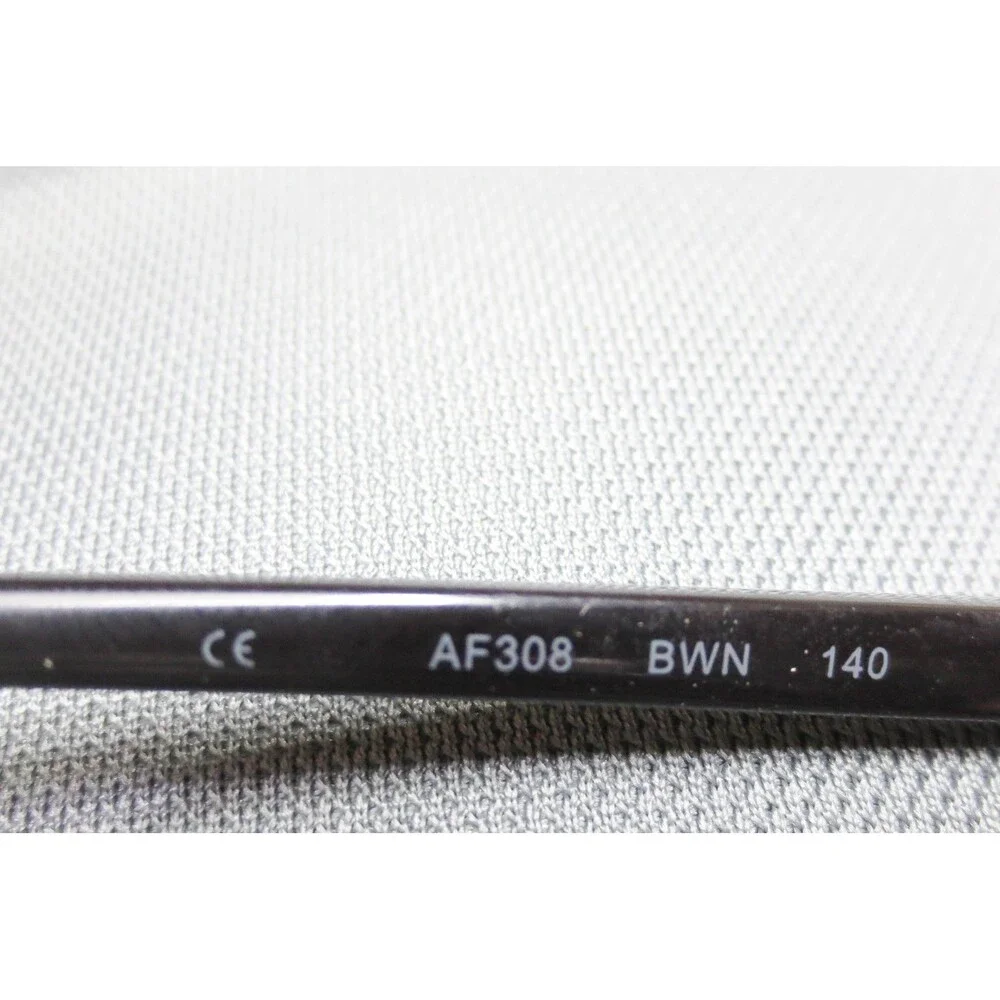 Alice & Frank AF308 BWN Brown Rectangular Eyeglasses Frames 140mm